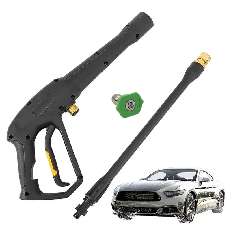 High Pressure Water Hose Nozzle Power Sprayers High Pressure Car Wash Nozzle With 1/4 Quick Connect Adapter Head Farm Cleaning
High Pressure Water Hose Nozzle Power Sprayers High Pressure Car Wash Nozzle With 1/4 Quick Connect Adapter Head Farm Cleaning