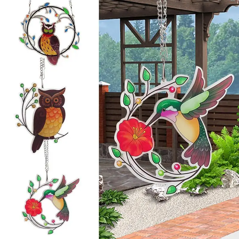 Owl Ornament Sun Catcher Window Hangings Painting Bird Hangings Flat Acrylic Garden Suncatchers Bird For Upstairs Front Windows
Owl Ornament Sun Catcher Window Hangings Painting Bird Hangings Flat Acrylic Garden Suncatchers Bird For Upstairs Front Windows