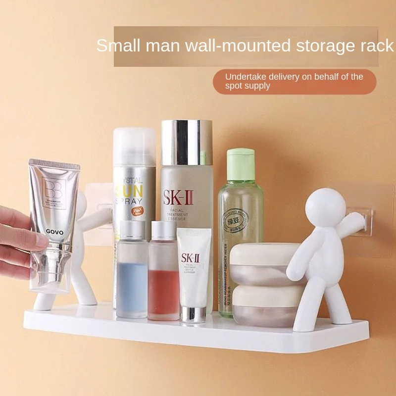 Wall-hanging Storage Rack Bathroom Shampoo Soap Organizer Stand Holder Kitchen Spices Jars Storage Rack Home Decor Storage
Wall-hanging Storage Rack Bathroom Shampoo Soap Organizer Stand Holder Kitchen Spices Jars Storage Rack Home Decor Storage