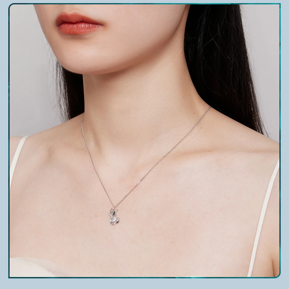 925 Sterling Silver Little Fox Necklace Pendant Cute Animals Adjustable Chopin Chain For Elegant Women Party Fine Jewelry 7 Mallzona S5e875386876e417eb8e62648b4ec0805t 925 Sterling Silver Little Fox Necklace Pendant Cute Animals Adjustable Chopin Chain For Elegant Women Party Fine Jewelry Mallzona