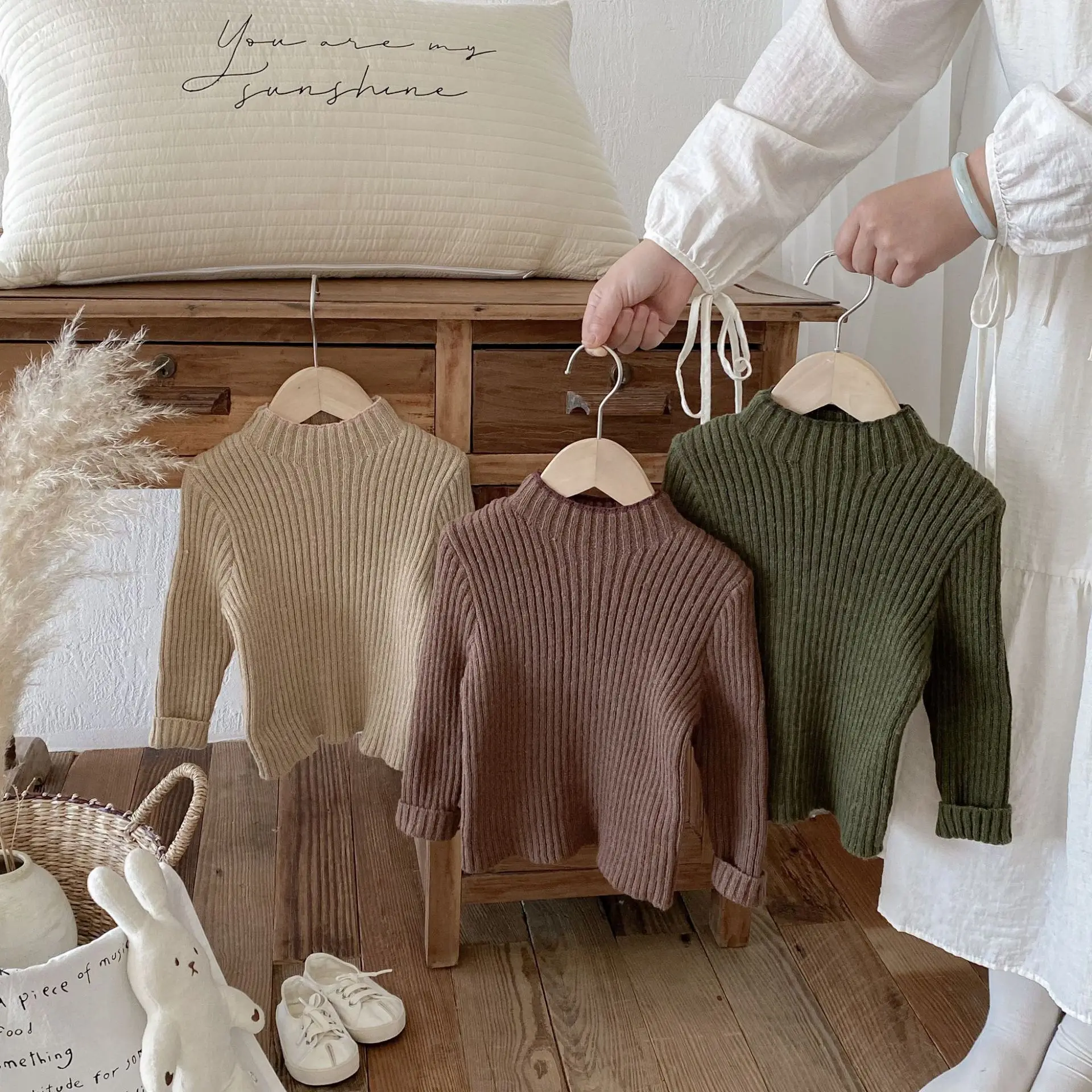 2025 Autumn New Children Long Sleeve Sweater Girls Knit Shirts Cotton Baby Knitted Pullover Kids Casual Sweater Infant Clothes 45 S5e876a2047774735891627a989ce70deU