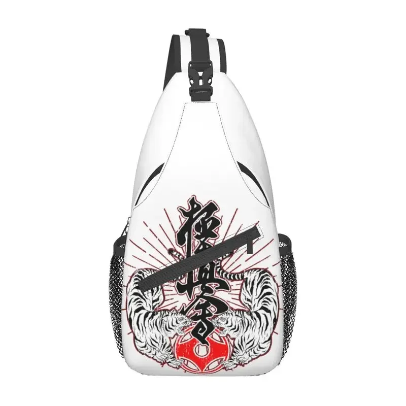 Customized Tigers Kyokushin Karate Sling Bags Men Cool Martial Arts Shoulder Crossbody Chest Backpack Traveling Daypack
Customized Tigers Kyokushin Karate Sling Bags Men Cool Martial Arts Shoulder Crossbody Chest Backpack Traveling Daypack