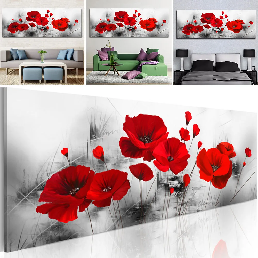 Single Red Poppy Rose Flower Canvas Printed Art Painting Picture Home Wall Decor Household Wall Decal Decorative Paintings New
Single Red Poppy Rose Flower Canvas Printed Art Painting Picture Home Wall Decor Household Wall Decal Decorative Paintings New