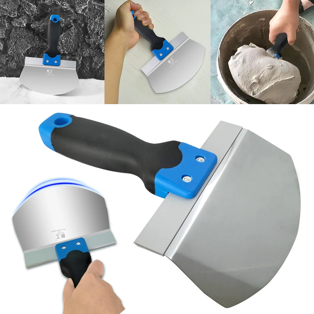 

Putty Knife Scraper Metal Spackle Knife Paint Scraper Tool Taping Knife for Drywall Scraping Plaster Stainless Steel