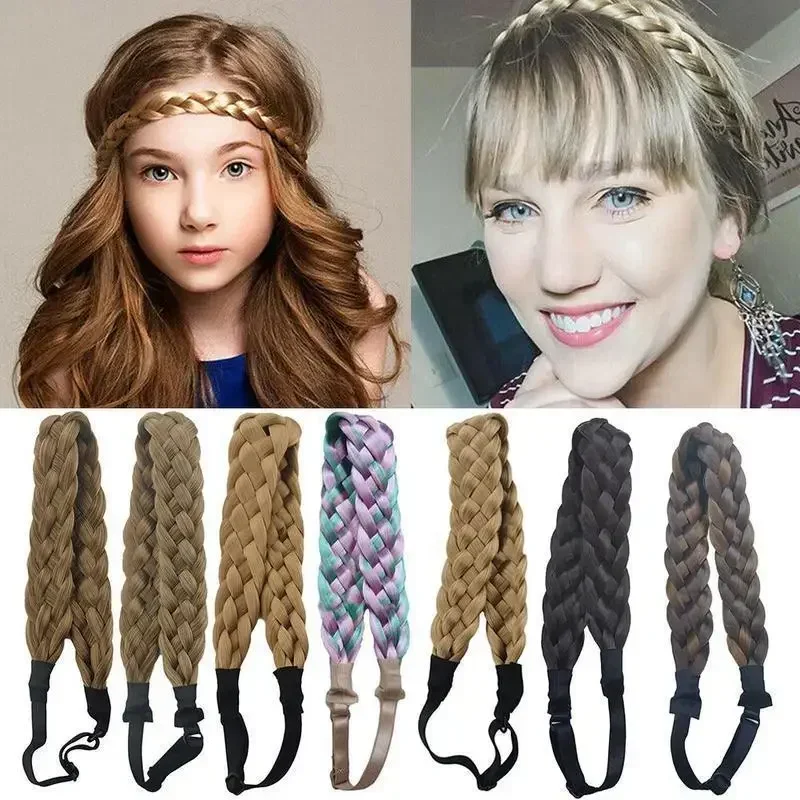 Women Girls Fashion Hair accessories Synthetic Wig Hair Bands Vintage Headband Braids Hair Bands Headwear Hair Wig Accessories
Women Girls Fashion Hair accessories Synthetic Wig Hair Bands Vintage Headband Braids Hair Bands Headwear Hair Wig Accessories