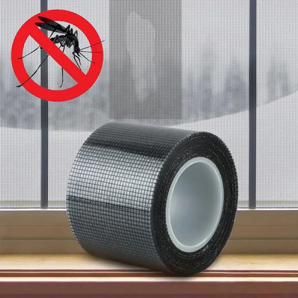 1Roll 2/5m Screen Window Black Repair Tape Self-adhesive Anti-Insect Fly Mesh Net Repair Tape Practical Hole Patch Sticker
1Roll 2/5m Screen Window Black Repair Tape Self-adhesive Anti-Insect Fly Mesh Net Repair Tape Practical Hole Patch Sticker
