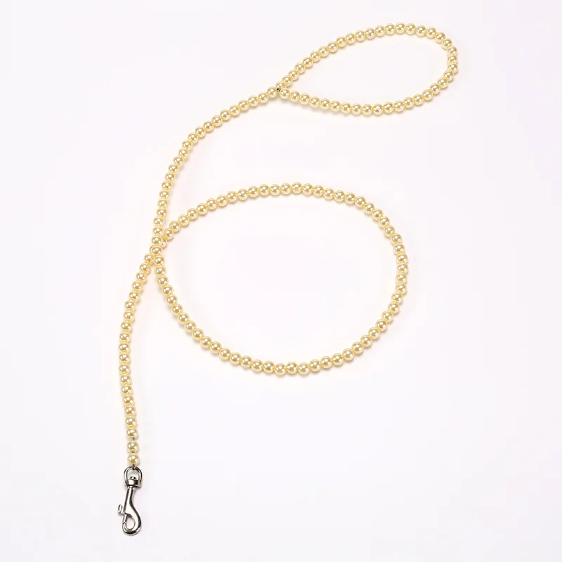 25pcs/lot Pet Pearl Leash Pet dog cat Rope Dog Harness Pet Accessories Grooming Products CH22
25pcs/lot Pet Pearl Leash Pet dog cat Rope Dog Harness Pet Accessories Grooming Products CH22