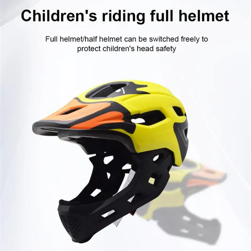 

Kids Full Face Cycling Helmet Children's Sports Skateboarding Roller Skating Helmet Mtb Bike Motorcycle Helmet Cycling Equipment