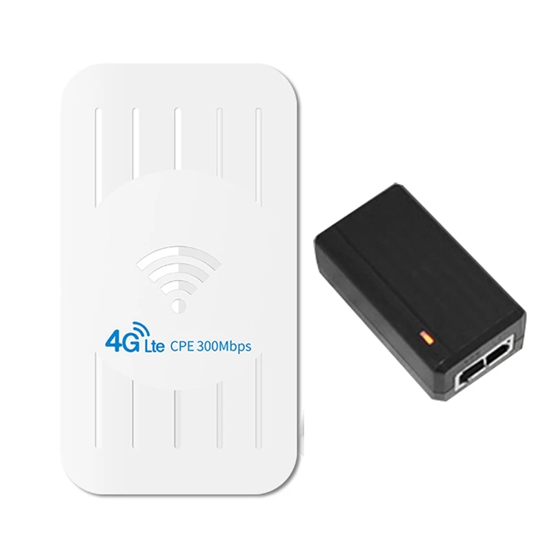 Outdoor 4G Wireless Router 300Mbps IP65 Waterproof Support POE Power Supply With SIM Card Slot (US Plug)
Outdoor 4G Wireless Router 300Mbps IP65 Waterproof Support POE Power Supply With SIM Card Slot (US Plug)
