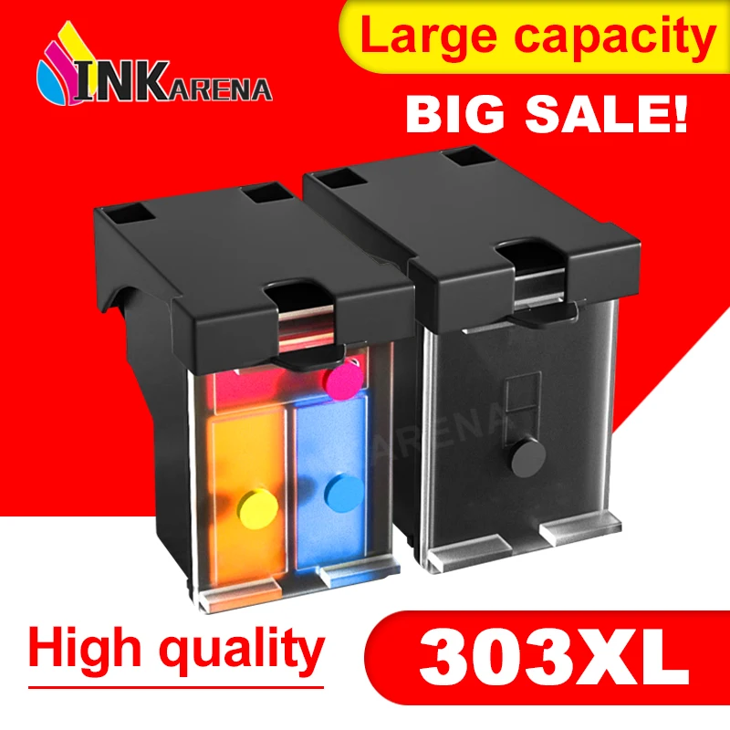 Картридж с чернилами 303XL, совместимый с HP 303 для HP303, 303xl, Envy Photo 6220, 6222, 6230, 6232, 6252, 6255, 6234, 7130, 7134, 303xl
Картридж с чернилами 303XL, совместимый с HP 303 для HP303, 303xl, Envy Photo 6220, 6222, 6230, 6232, 6252, 6255, 6234, 7130, 7134, 303xl