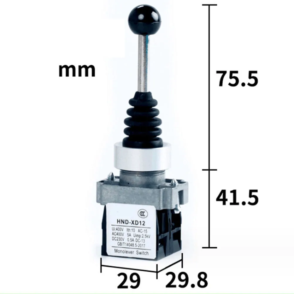 Practical Switch Joystick Controller 000 000 (times) 150/250/600 (V) 2NO /4NO Above 440V Rocker Joystick Controller
Practical Switch Joystick Controller 000 000 (times) 150/250/600 (V) 2NO /4NO Above 440V Rocker Joystick Controller