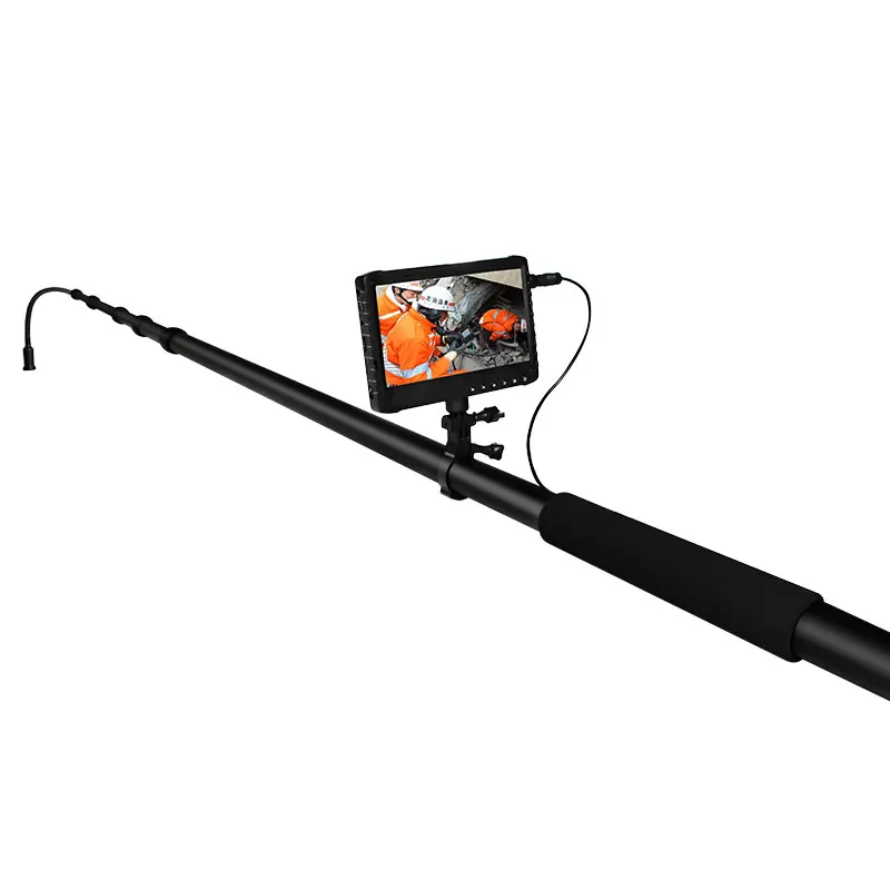 Handheld 8m /10m Flexible Telescopic Pole Inspection with 7Inch recording DVR for high ceiling Roof, barrel
Handheld 8m /10m Flexible Telescopic Pole Inspection with 7Inch recording DVR for high ceiling Roof, barrel