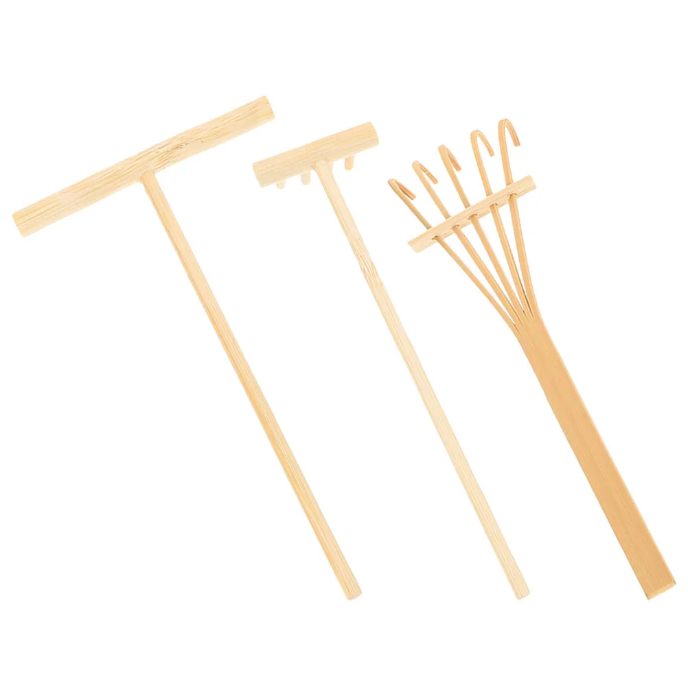 1 Set of Soft Sandbox Rakes Crafts Miniature Garden Rakes Small Sand Garden Rake Tools
1 Set of Soft Sandbox Rakes Crafts Miniature Garden Rakes Small Sand Garden Rake Tools