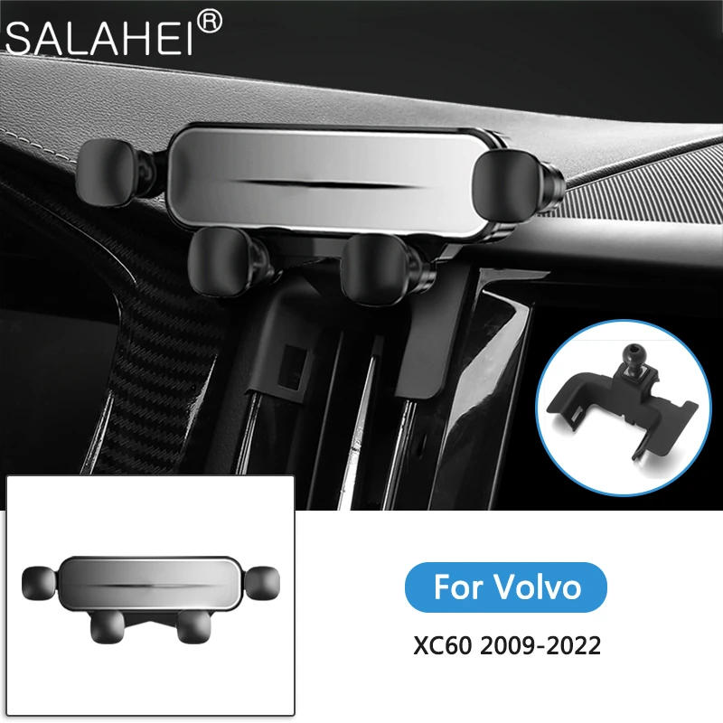 Gravity Car Mobile Phone Holder For Volvo XC60 2009-2017 2018-2023 Car Air Vent Snap-on Stand GPS Navigation Bracket Accessories
Gravity Car Mobile Phone Holder For Volvo XC60 2009-2017 2018-2023 Car Air Vent Snap-on Stand GPS Navigation Bracket Accessories