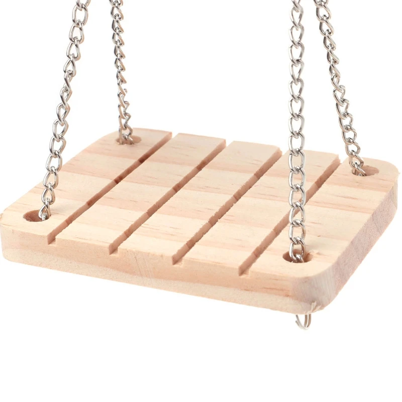 Y1UB Funny Parrot Hamster Small Swing Hanging Bed Wooden with a Mini Cage Hamster Toy Chinchilla Amuse Mouse Pet Gadget
Y1UB Funny Parrot Hamster Small Swing Hanging Bed Wooden with a Mini Cage Hamster Toy Chinchilla Amuse Mouse Pet Gadget