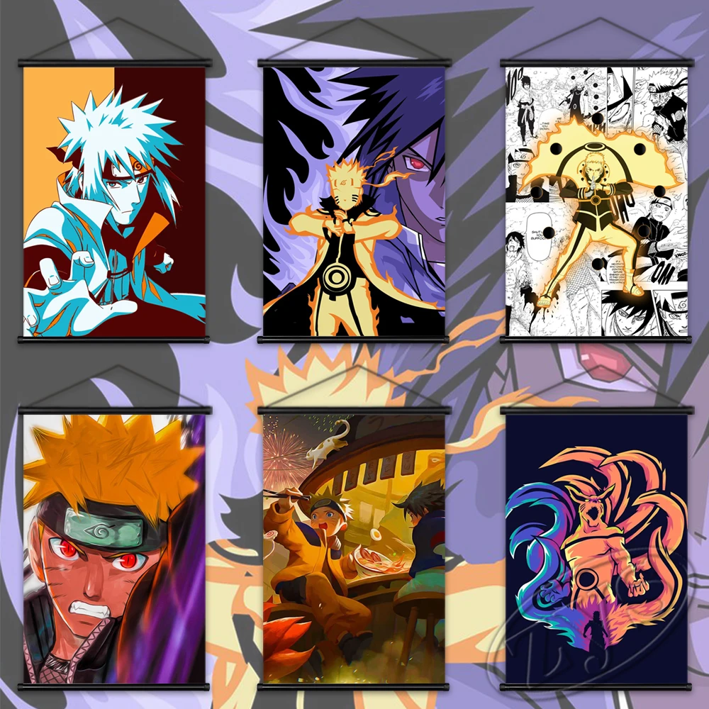 Pints Uzumaki Naruto Poster Canvas Painting Uchiha Itachi Hanging Scrolls Picture Mural Boy Bedroom Kids Gift Home Decoration
Pints Uzumaki Naruto Poster Canvas Painting Uchiha Itachi Hanging Scrolls Picture Mural Boy Bedroom Kids Gift Home Decoration