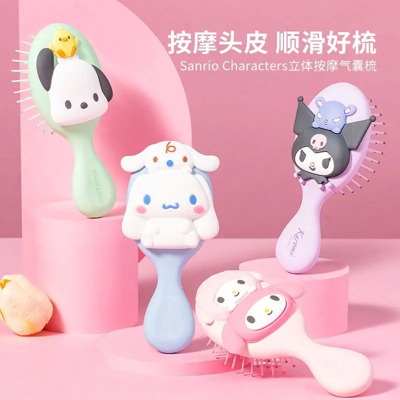 MINISO Sanrio anime cartoon Cinnamoroll three-dimensional massage comb anti-static air cushion comb air bag curling comb gift
MINISO Sanrio anime cartoon Cinnamoroll three-dimensional massage comb anti-static air cushion comb air bag curling comb gift