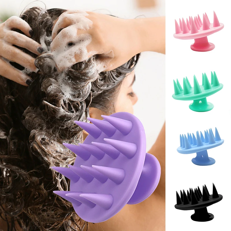 Pro Pointed Tip Silicone Scalp Massage Comb Shampoo Massage Brush Head Acupoint Therapy Comb Health Care Hair Washing Brush
Pro Pointed Tip Silicone Scalp Massage Comb Shampoo Massage Brush Head Acupoint Therapy Comb Health Care Hair Washing Brush