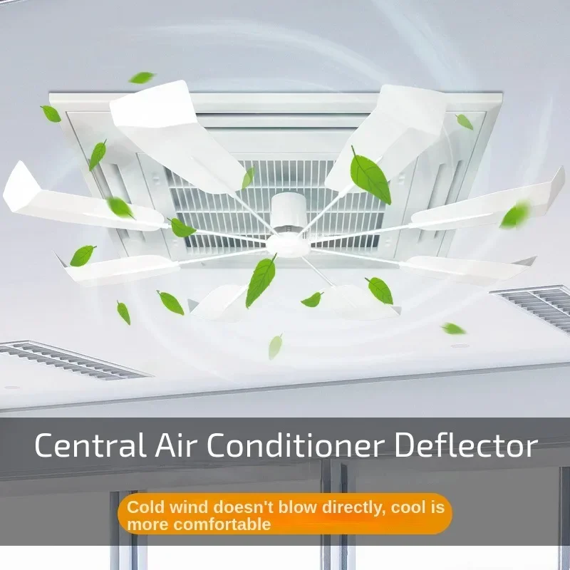 Windshield of Central Air Conditioning Deflector Prevent Blow Baffle Cover 360 Wind Direction Air Cooled Baffle for Home Office
Windshield of Central Air Conditioning Deflector Prevent Blow Baffle Cover 360 Wind Direction Air Cooled Baffle for Home Office