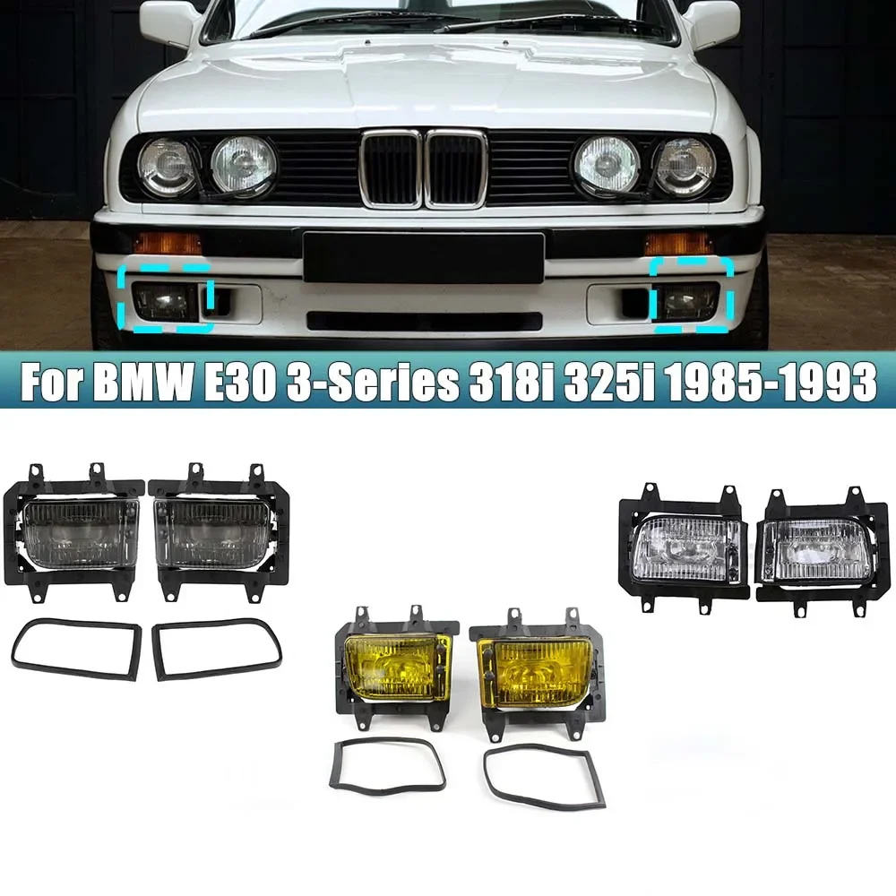 Пара противотуманных фар на передний бампер для BMW E30 318i 325i 1985 1986 1987 1988 1989 1990 1991 1992 1993 аксессуары для автомобильных фар
Пара противотуманных фар на передний бампер для BMW E30 318i 325i 1985 1986 1987 1988 1989 1990 1991 1992 1993 аксессуары для автомобильных фар