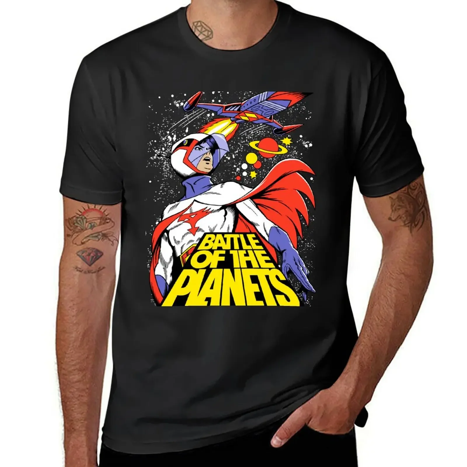 BATTLE OF THE PLANETS! T-Shirt Blouse sweat men clothing casual stylish graphic t shirts harajuku vintage Summer streetwear new
BATTLE OF THE PLANETS! T-Shirt Blouse sweat men clothing casual stylish graphic t shirts harajuku vintage Summer streetwear new