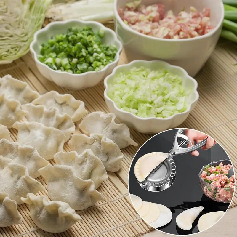 Dumpling Mould Cutters stainless steel made Ravioli Maker Dumpling Maker bend resistant Reusable kitchen cooking baking tools
Dumpling Mould Cutters stainless steel made Ravioli Maker Dumpling Maker bend resistant Reusable kitchen cooking baking tools