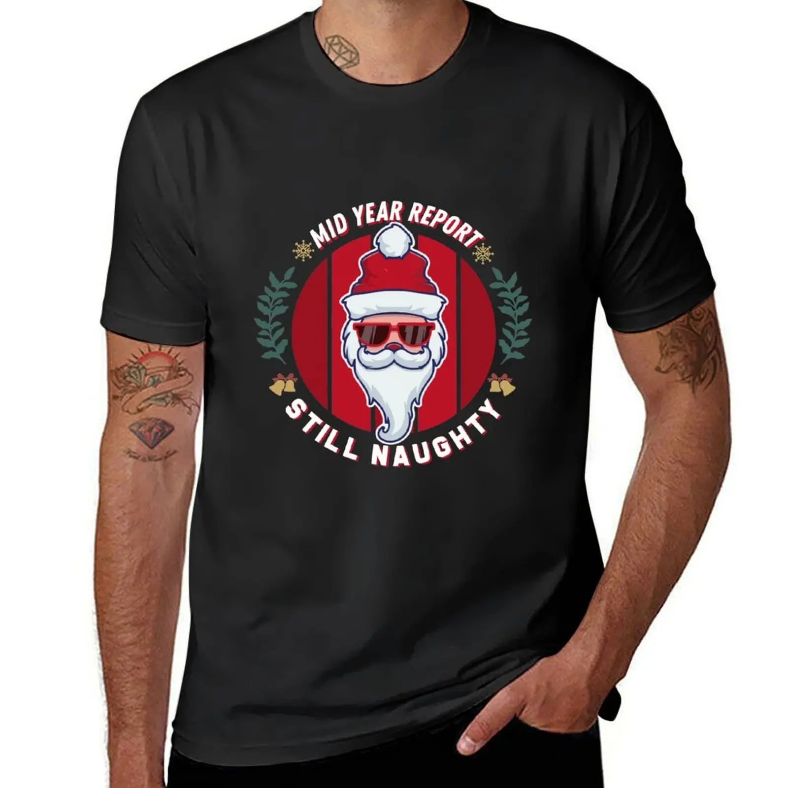 Vintage Mid Year Report Still Naughty - Christmas Summer in July - Santa Sunglasses T-shirt funnys Men's t-shirts
Vintage Mid Year Report Still Naughty - Christmas Summer in July - Santa Sunglasses T-shirt funnys Men's t-shirts