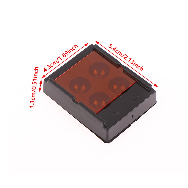 Dental Veneer Storage Box Teeth Patch Shading Light Box 4 Holes Membrane Tooth Denture Retainer Molar Box
Dental Veneer Storage Box Teeth Patch Shading Light Box 4 Holes Membrane Tooth Denture Retainer Molar Box