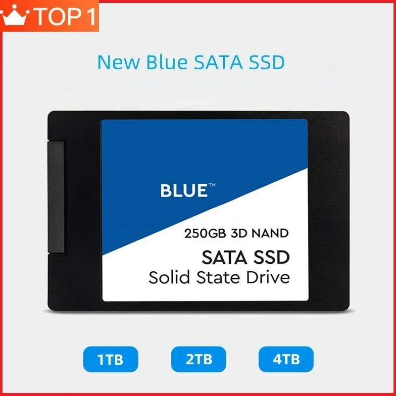 New Blue SSD 1TB 250GB 8TB Internal Solid State Disque 500GB 1TB 2TB 3D NAND SATA3 2.5" SSD For Laptop NoteBook PC
New Blue SSD 1TB 250GB 8TB Internal Solid State Disque 500GB 1TB 2TB 3D NAND SATA3 2.5" SSD For Laptop NoteBook PC