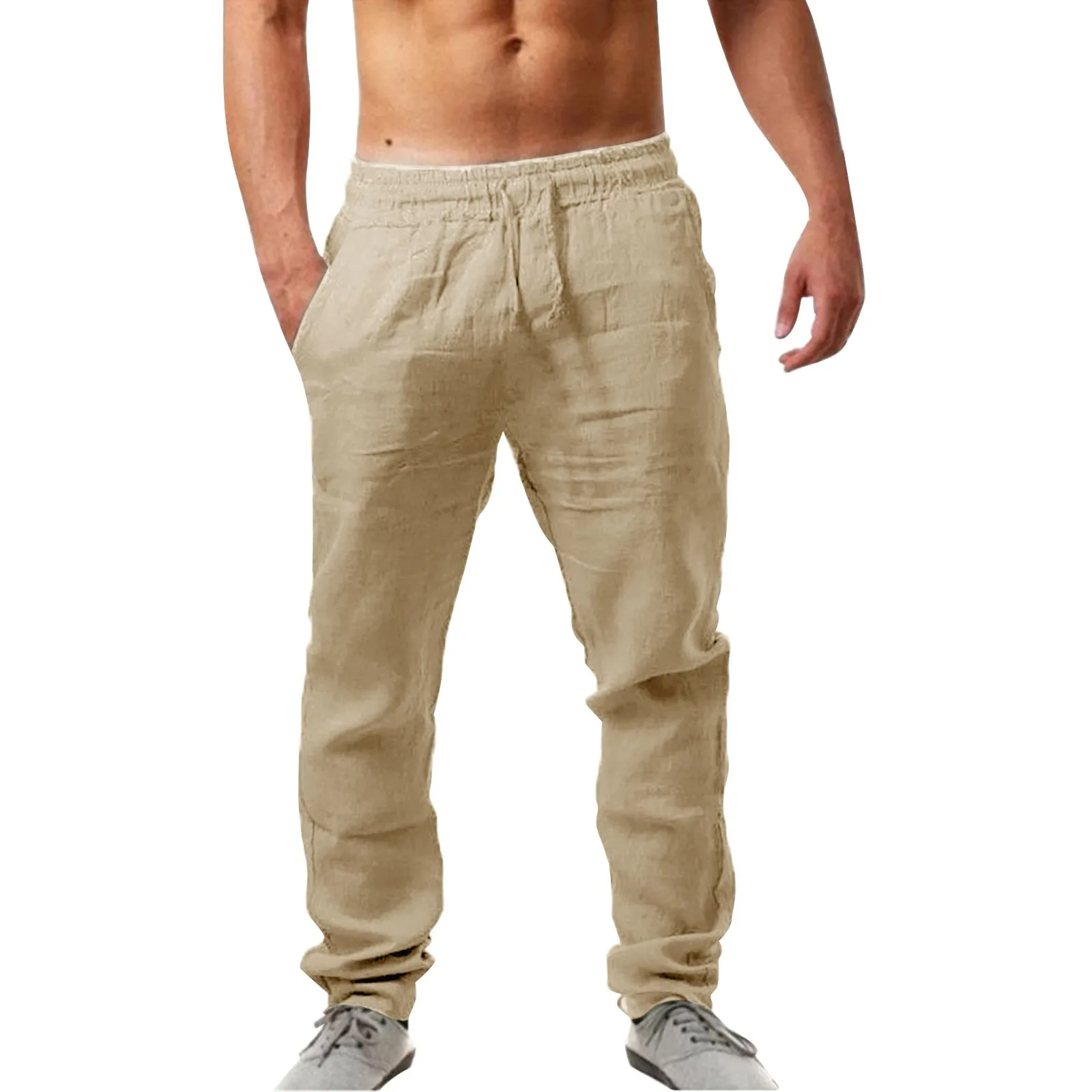 Summer Men Sport Gym Pants Soild Cotton Linen Pants Breathable Casual Training Trousers Joggers Hip Pop Sweatpants Streetwear
Summer Men Sport Gym Pants Soild Cotton Linen Pants Breathable Casual Training Trousers Joggers Hip Pop Sweatpants Streetwear