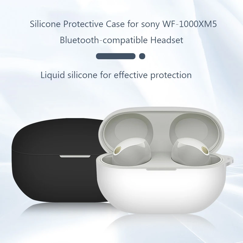 New Soft Silicone Protective Case for SONY WF-1000XM5 Earphone Cover Protector Charging Box
New Soft Silicone Protective Case for SONY WF-1000XM5 Earphone Cover Protector Charging Box
