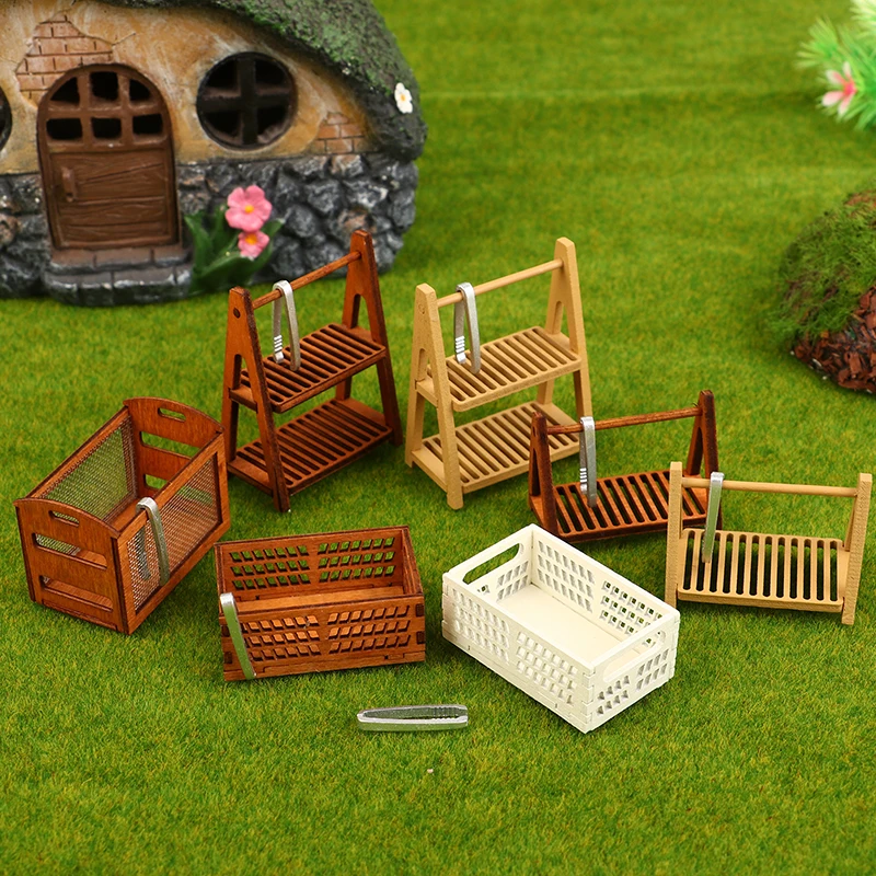 1Set 1:12 Dollhouse Miniature Bread Rack Cake Shelf Storage Box/Basket W/Baking Clip Scene Decor Doll House Accessories
1Set 1:12 Dollhouse Miniature Bread Rack Cake Shelf Storage Box/Basket W/Baking Clip Scene Decor Doll House Accessories