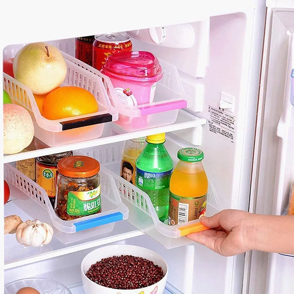 Refrigerator Storage Organizer Bins Baskets Ideal for Fridge and Freezer Organization BPA Free Non Toxic- Pack of 3 - Multicolor
Refrigerator Storage Organizer Bins Baskets Ideal for Fridge and Freezer Organization BPA Free Non Toxic- Pack of 3 - Multicolor