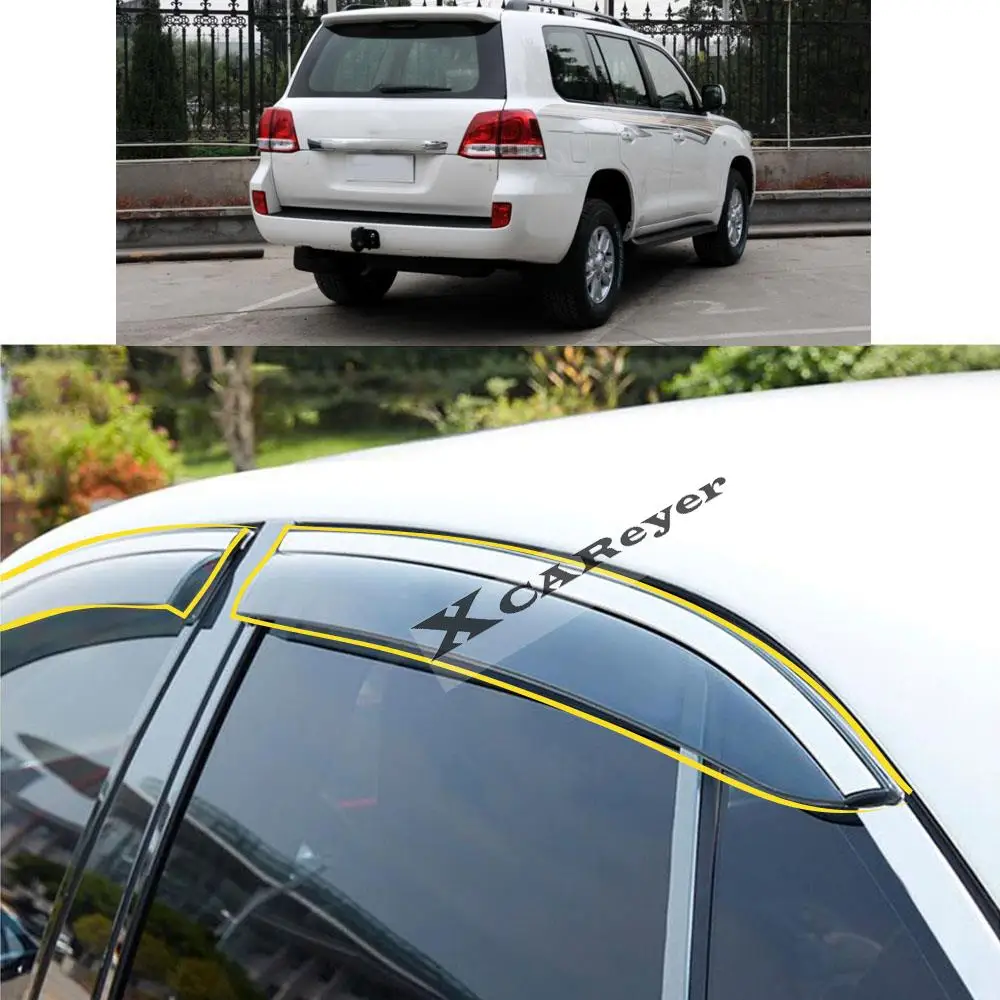 Стикер для кузова TOYOTA Land CRUISER LC200/FJ200 2008-2018, пластиковое оконное стекло, ветрозащитный козырек, запчасти для вентиляционных отверстий от дождя/солнца
Стикер для кузова TOYOTA Land CRUISER LC200/FJ200 2008-2018, пластиковое оконное стекло, ветрозащитный козырек, запчасти для вентиляционных отверстий от дождя/солнца