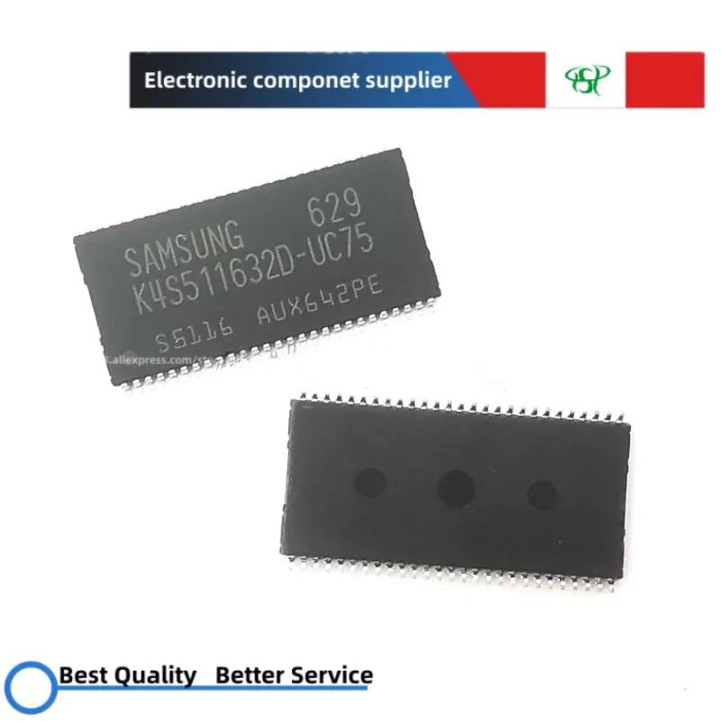 10pcs~50PCS K4S511632D-UC75 K4S511632B-UC75 K4S511632D TSOP54 Memory chip for storing IC chip
10pcs~50PCS K4S511632D-UC75 K4S511632B-UC75 K4S511632D TSOP54 Memory chip for storing IC chip