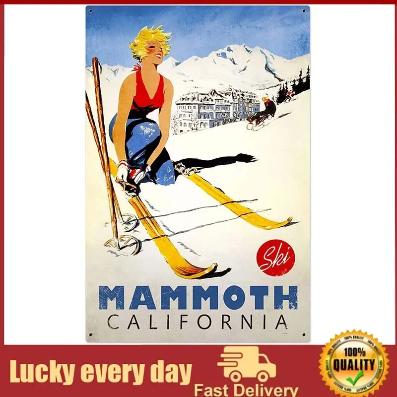Ski Mammoth California Babe Tin Signs Vintage Decor for Bars,Diner,Cafes Pubs Garage Home Wall Art Poster Metal Plaques
Ski Mammoth California Babe Tin Signs Vintage Decor for Bars,Diner,Cafes Pubs Garage Home Wall Art Poster Metal Plaques