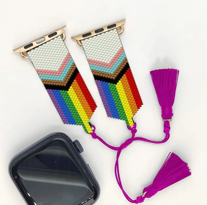 New Design Luxury Miyuki Beads Apple Watch Band Smart Strap for Apple Watch Band
New Design Luxury Miyuki Beads Apple Watch Band Smart Strap for Apple Watch Band