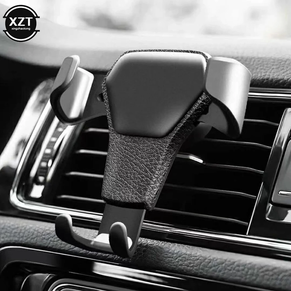 

Universal Gravity Auto Phone Holder Car Air Vent Clip Mount Mobile Phone Holder CellPhone Stand Support For iPhone For Samsung