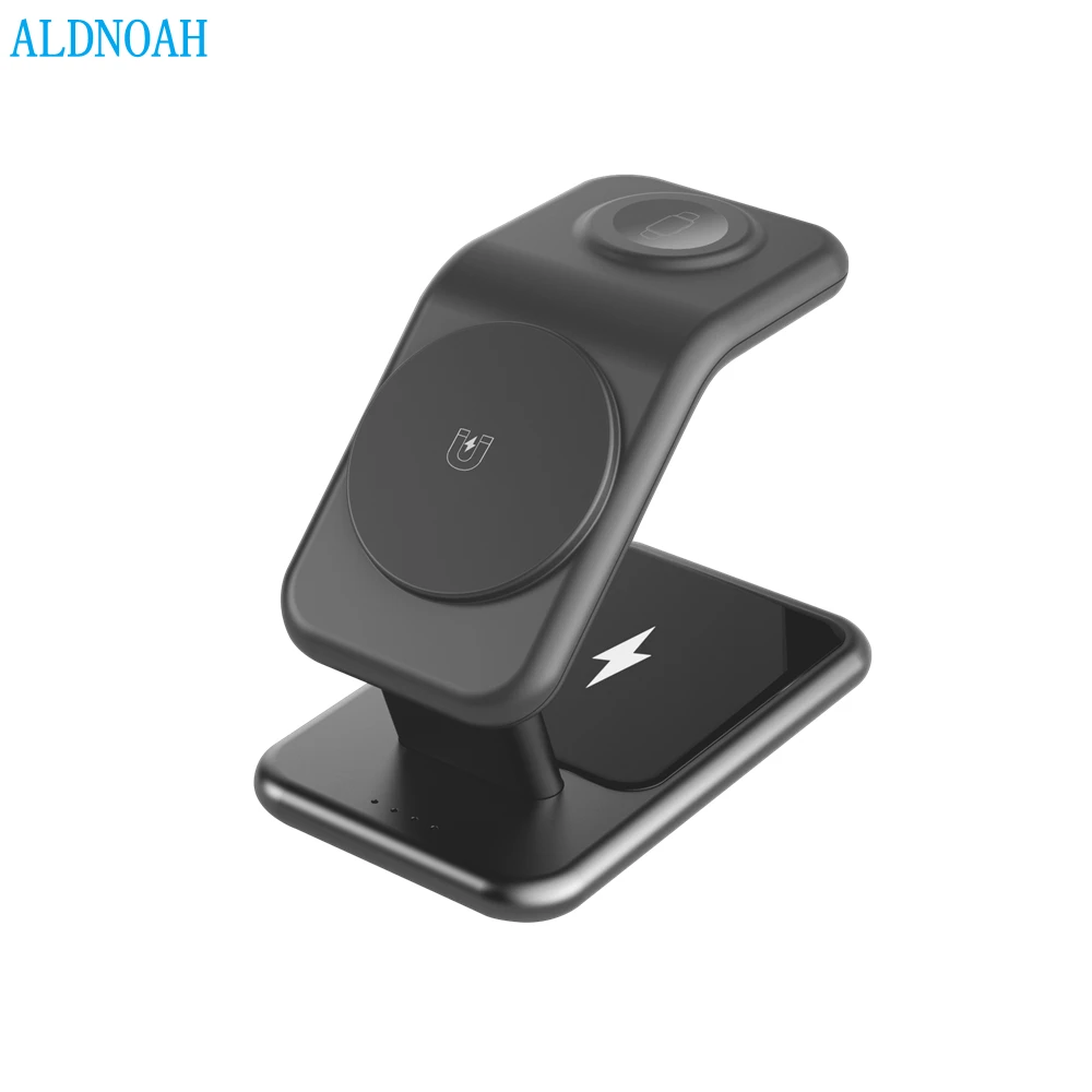 25W 3 in 1 Magnetic Fast Wireless Charger Holder for iPhone 14 Plus 13 12 Pro Max Charge for Apple Watch 8 7 SE 6 Airpods Pro 3
25W 3 in 1 Magnetic Fast Wireless Charger Holder for iPhone 14 Plus 13 12 Pro Max Charge for Apple Watch 8 7 SE 6 Airpods Pro 3