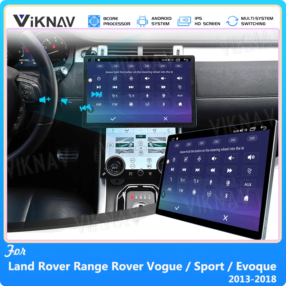 IPS Touch Screen For Land Rover Range Rover Vogue / Sport / Evoque 2013-2018 Car Radio 13.6inch Android10 Autoaudio CarPlay GPS
IPS Touch Screen For Land Rover Range Rover Vogue / Sport / Evoque 2013-2018 Car Radio 13.6inch Android10 Autoaudio CarPlay GPS