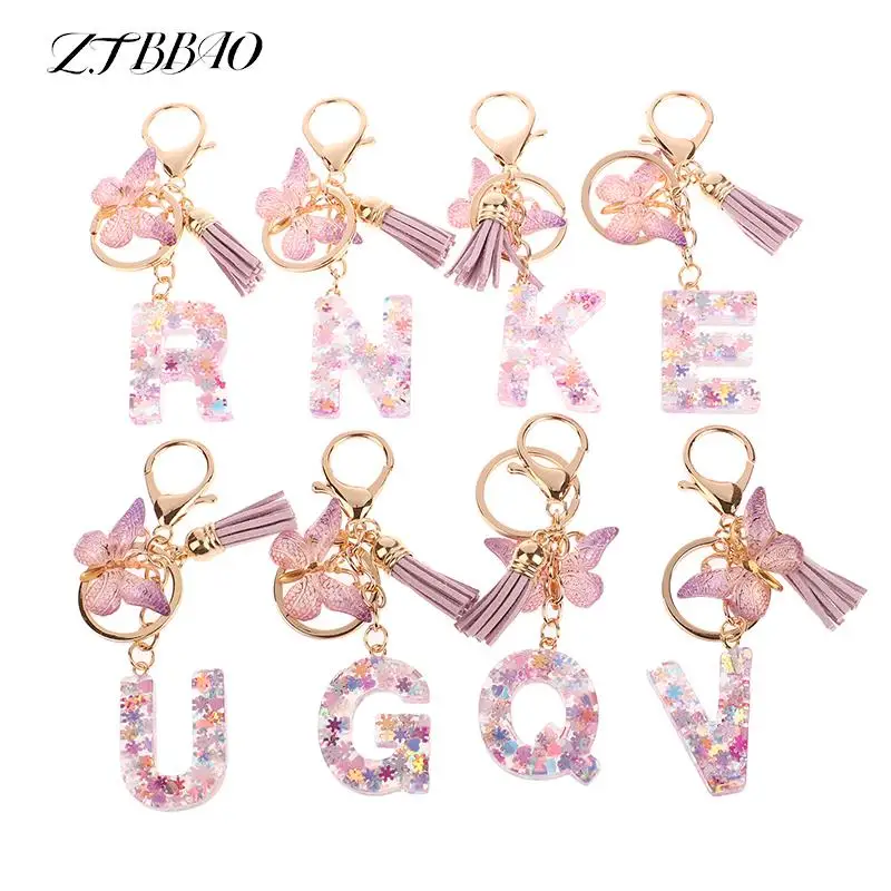 A-Z Dreamy Sequin Letters Keychain For Women Purse Suspension Bags Charms Car Key Chain Tassel Butterfly Pendant Initial Keyring
A-Z Dreamy Sequin Letters Keychain For Women Purse Suspension Bags Charms Car Key Chain Tassel Butterfly Pendant Initial Keyring