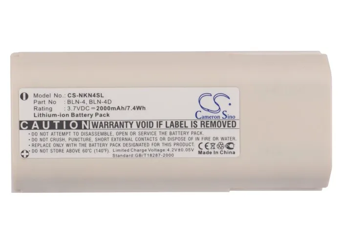 Аккумулятор для рации Nokia THR850, THR880, THR880i, THR880i Light, BLN-4, BLN-4D
Аккумулятор для рации Nokia THR850, THR880, THR880i, THR880i Light, BLN-4, BLN-4D