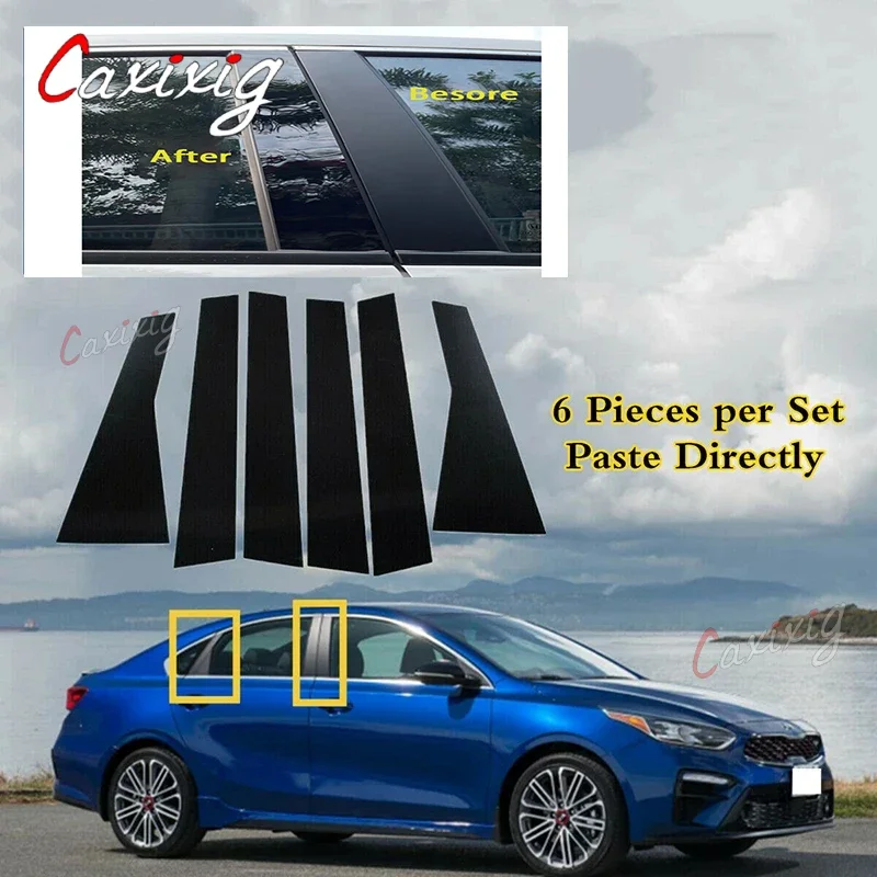 6pcs Strips Pillar Post Window Stickers Cover for Kia Forte Sedan Hatcback K3 Cerato 2019 2020 2021 2022 2023 Car Door Trims
6pcs Strips Pillar Post Window Stickers Cover for Kia Forte Sedan Hatcback K3 Cerato 2019 2020 2021 2022 2023 Car Door Trims