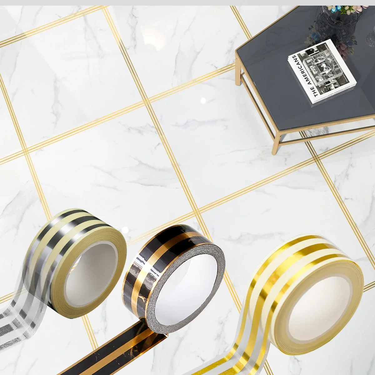 5m Self Adhesive Floor Tile Stickers Waterproof Wall Gap Sealing Tape Strip Floor Tile Beauty Seam Sticker Wall Decoration
5m Self Adhesive Floor Tile Stickers Waterproof Wall Gap Sealing Tape Strip Floor Tile Beauty Seam Sticker Wall Decoration