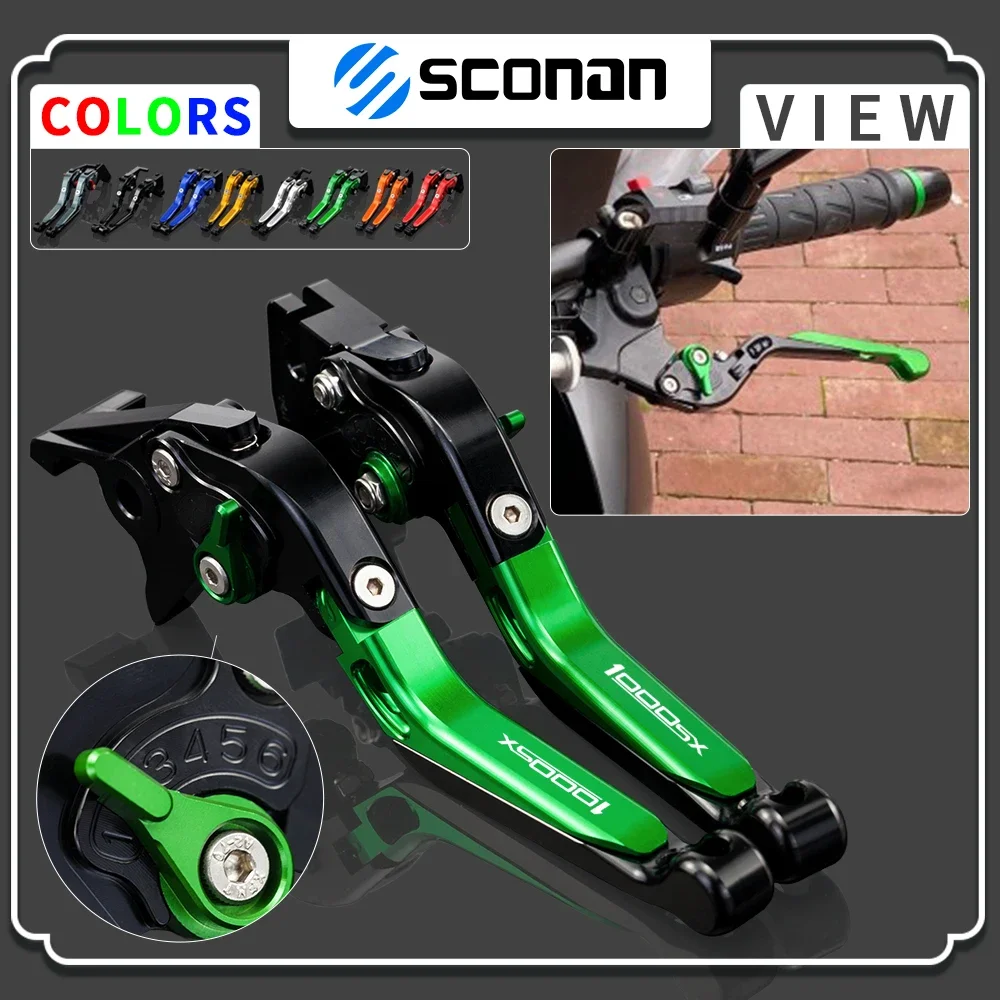 Adjustable Brake Clutch Levers For Kawasaki Z1000SX NIN-JA 1000 Tourer 2011 2012 2013 2014 2015 2016 motorcycle accessories
Adjustable Brake Clutch Levers For Kawasaki Z1000SX NIN-JA 1000 Tourer 2011 2012 2013 2014 2015 2016 motorcycle accessories