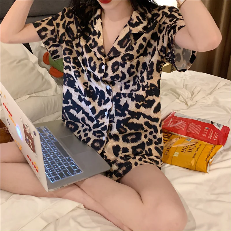 Pajama Sets Women Summer Lovely Strawberry-print Sweet Teens Korean Style Leisure Fashion Design Mujer Soft Simple Sleepwear Ins 88 S5e9b02b475ae4142af50bfc51b5244acN