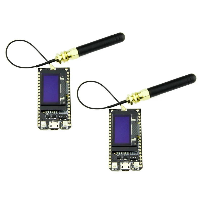 Модуль платы разработки Lora32 Lora 868 МГц ESP32 Lora Oled 0,96 дюйма с антенной, 2 шт., Bluetooth, Wi-Fi, синий дисплей
Модуль платы разработки Lora32 Lora 868 МГц ESP32 Lora Oled 0,96 дюйма с антенной, 2 шт., Bluetooth, Wi-Fi, синий дисплей