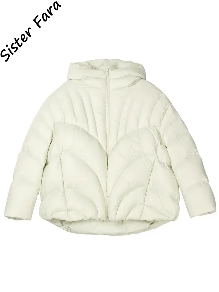 Sister Fara 90 White Duck Down Hooded Padded Winter Jacket Women Loose Casual Warm Parka Coat Down Jacket Coat Female
Sister Fara 90 White Duck Down Hooded Padded Winter Jacket Women Loose Casual Warm Parka Coat Down Jacket Coat Female