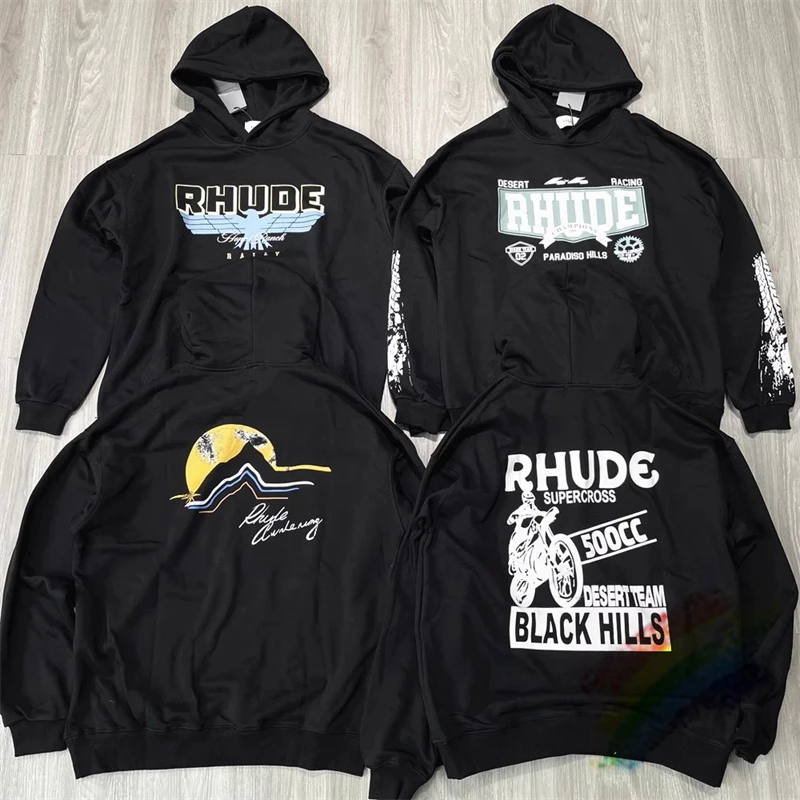 Oversized Rhude Hoodie Men Women 1:1 High Quality Pullovers Oversize Vintage Hoodie Inside Tags
Oversized Rhude Hoodie Men Women 1:1 High Quality Pullovers Oversize Vintage Hoodie Inside Tags