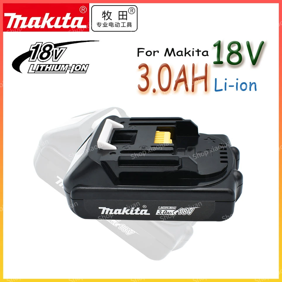 Makita 18V Battery 3.0Ah Rechargeable Battery 18650 Lithium-ion Cell Suitable For Makita Power Tool BL1860 BL1830 BL1850
Makita 18V Battery 3.0Ah Rechargeable Battery 18650 Lithium-ion Cell Suitable For Makita Power Tool BL1860 BL1830 BL1850